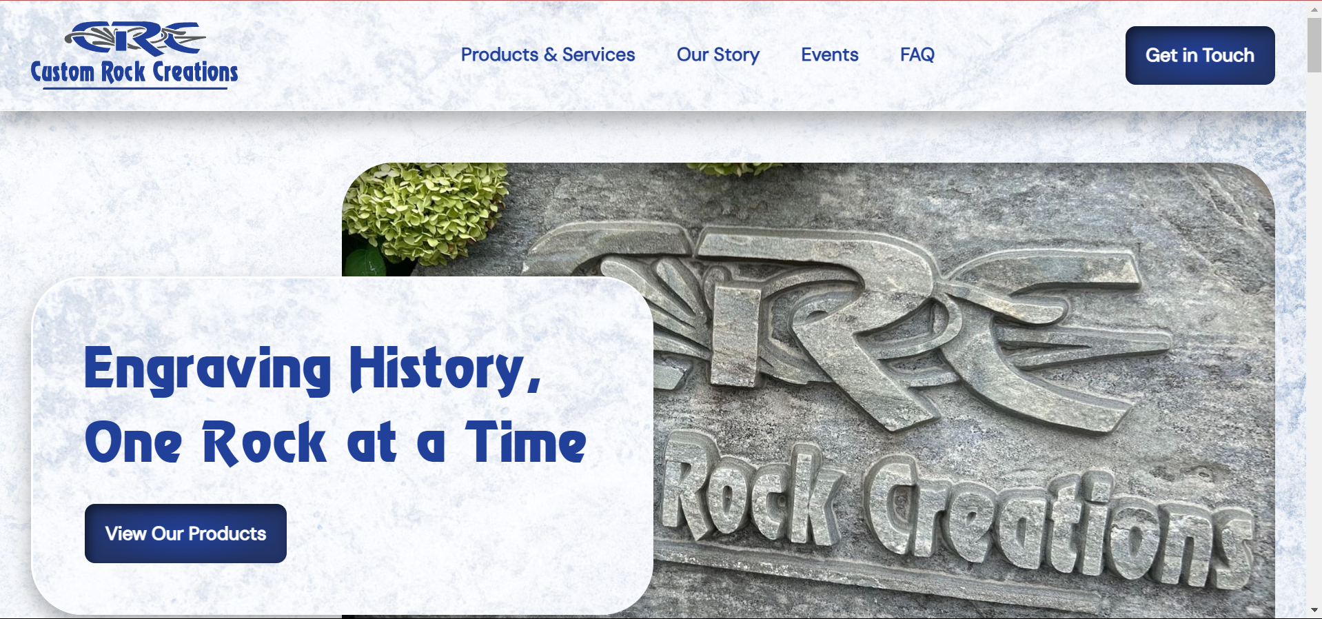 Custom Rock Creations Official Site